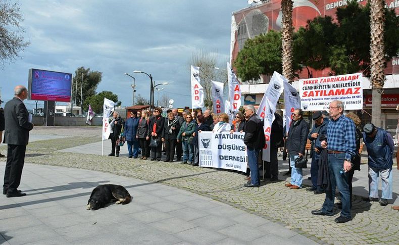 Dikili ADD'den 'Şeker fabrikaları kapanmasın' çağrısı