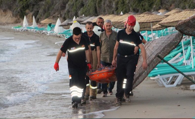 Dikili'de alabora olan teknedeki 5 kişiden 1'i boğuldu