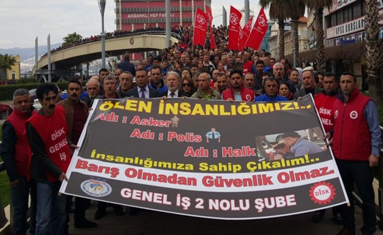 Binlerce emekçi kölelik düzenine hayır dedi