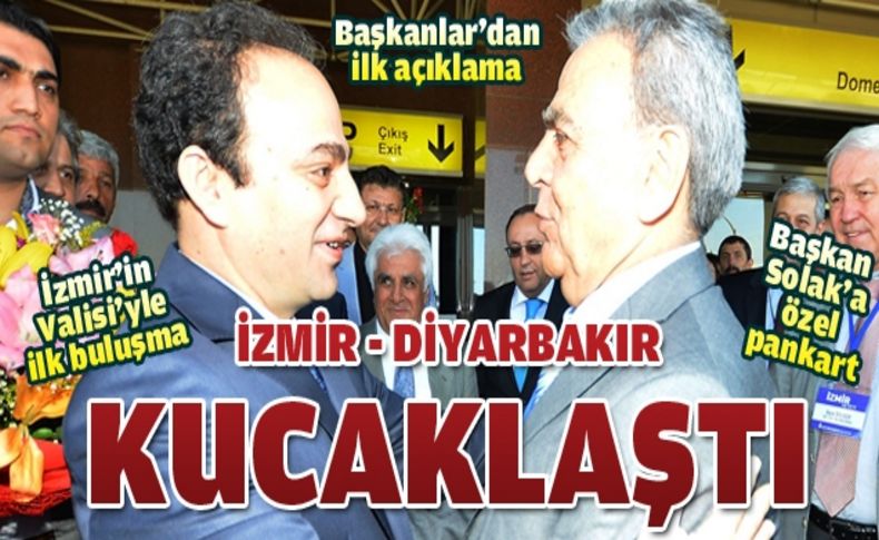 Diyarbakır’da sıcak karşılama