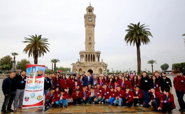 Diyarbakırlı öğrenciler İzmir'de