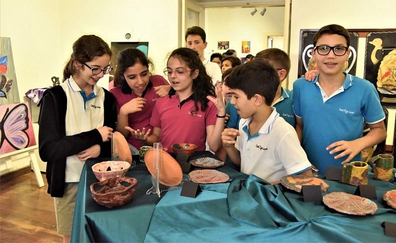 Dramalılar Köşkü'nde resim ve seramik şöleni