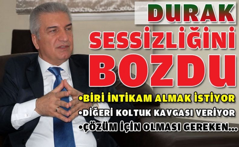 Durak'tan kongre öncesi çarpıcı mesajlar