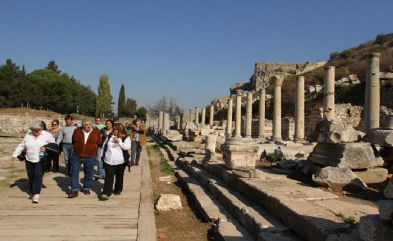 ‘Saraysız Başkan’ Efes’e hayran kaldı