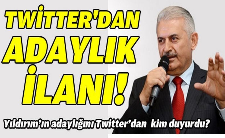 Egemen Bağış, Yıldırım'ın Adaylığını Açıkladı