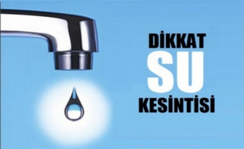 Elektrik kesintisi nedeniyle Aliağa’da zorunlu su kesintisi