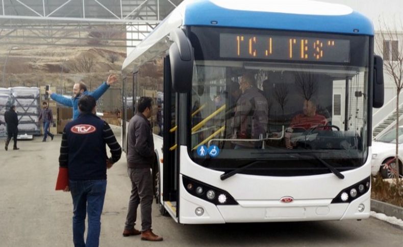 Elektrikli otobüsler yola çıkıyor