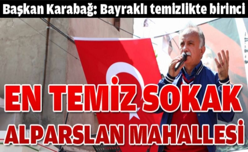 En temiz sokak 'Alparslan Mahallesi'