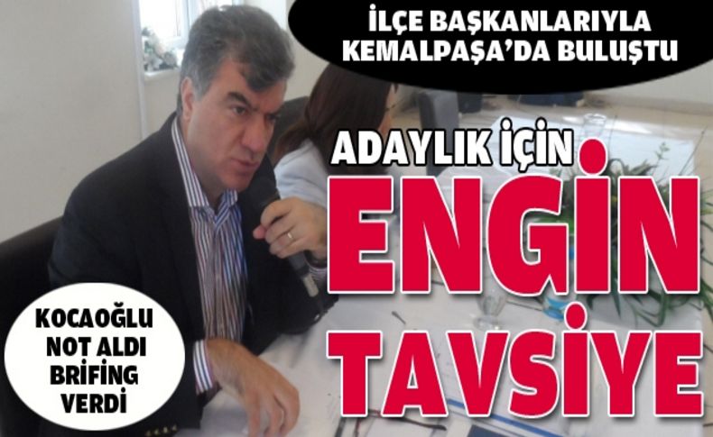 Engin uyardı: İyi düşünün!