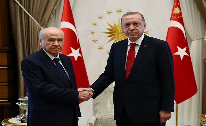 Erdoğan-Bahçeli görüşmesi sona erdi