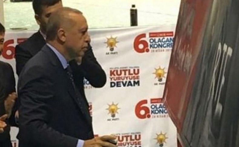 Erdoğan imzasını böyle attı