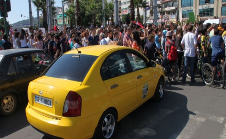 Ereğli’de Gezi Parkı protestosu