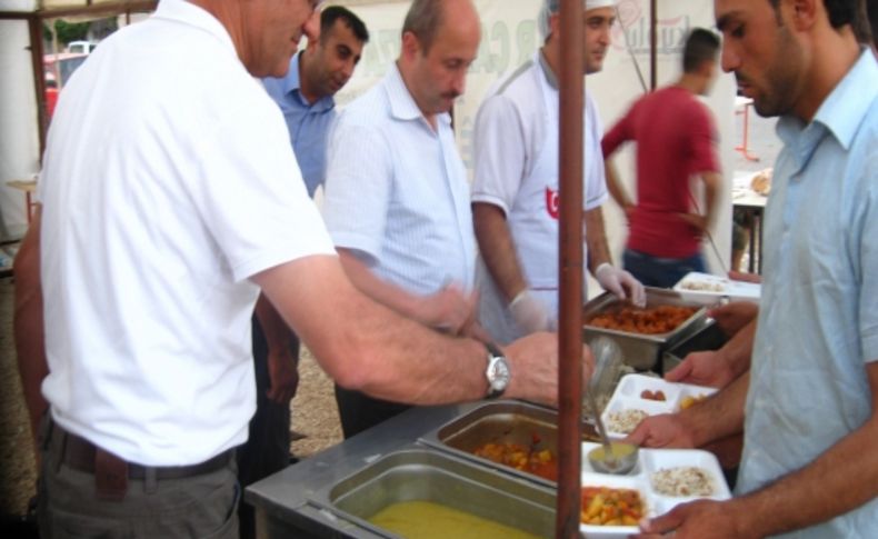 ERİD yönetimi, iftarını Mardin'de açtı