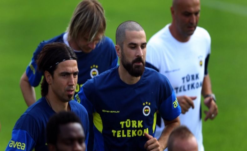 Fenerbahçe’de neşeli antrenman