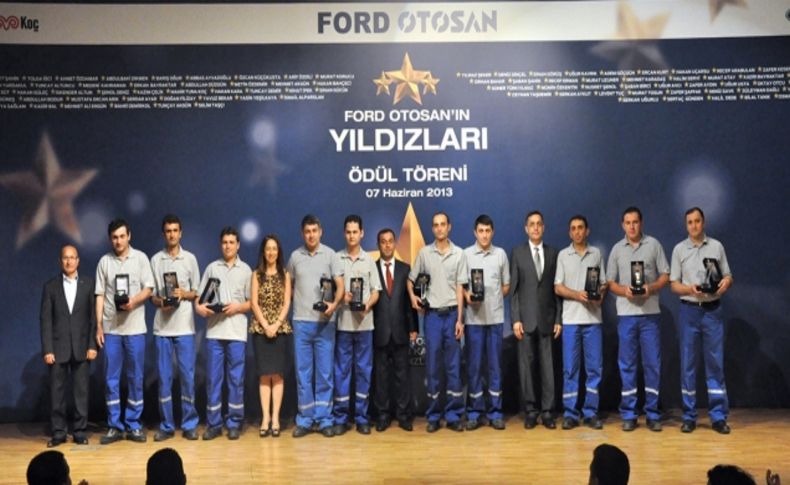 Ford Otosan mavi yakalı yıldızlarını ödüllendirildi