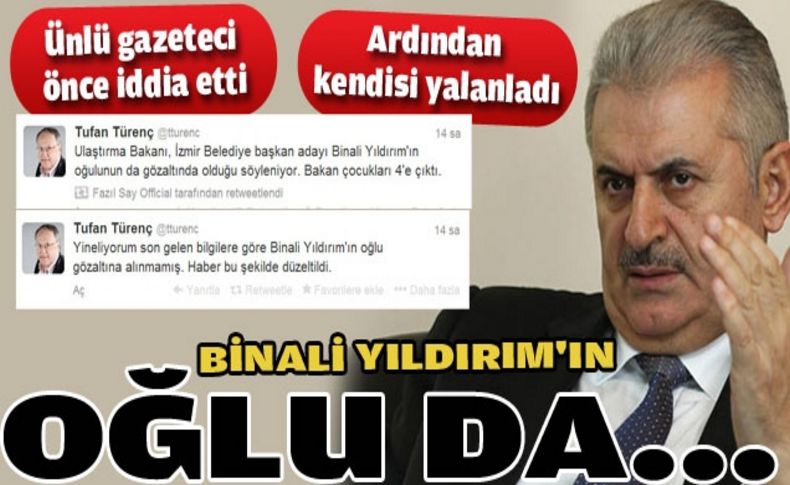 Gazeteci Tufan Türenç ortalığı fena karıştırdı