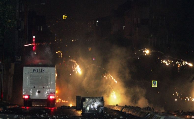 Gazi Mahallesi'nde Gezi Parkı olayları devam ediyor
