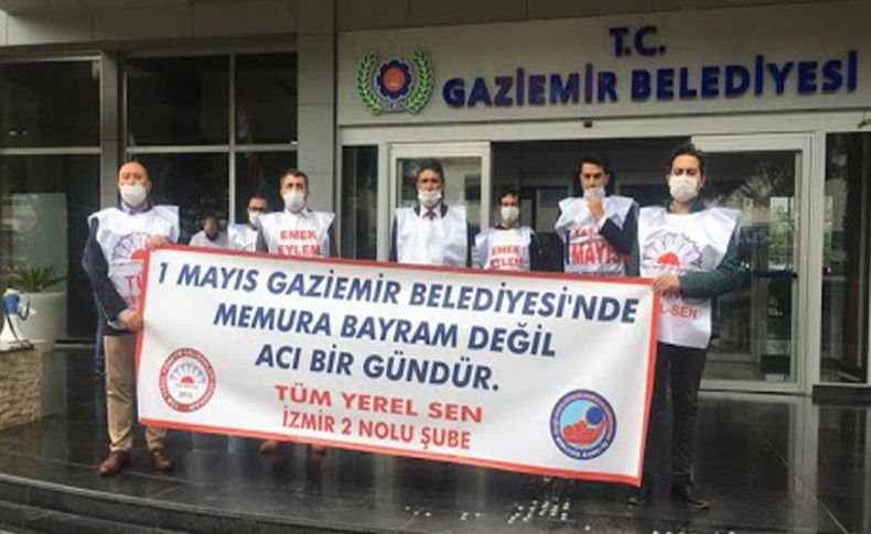 Gaziemir Belediyesi memurları hukuk mücadelesi veriyor