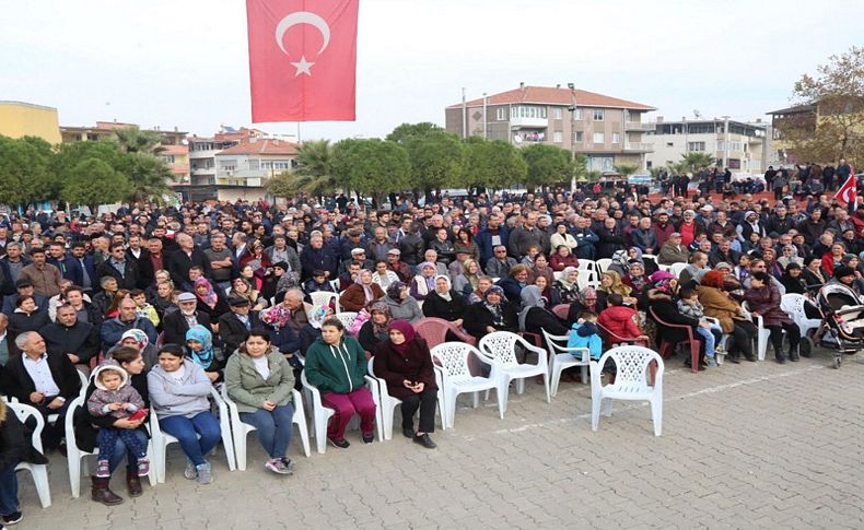 Gaziemir'de 2B mitingi