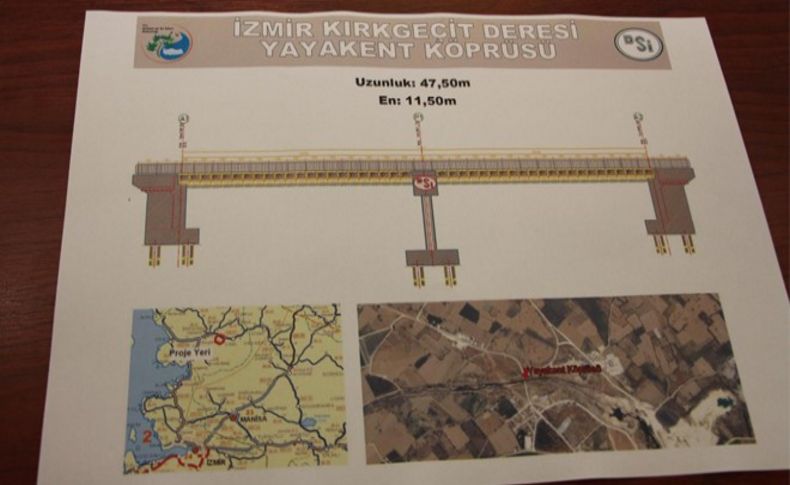 Kırgeçit Köprüsü'nde yer teslimi yapıldı