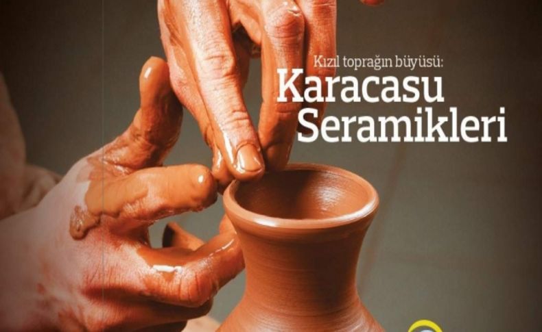 GEKA'dan Karacasu seramiği için tanıtım kitabı