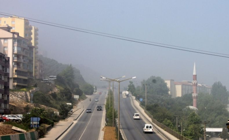 Gemlik'te yoğun sis