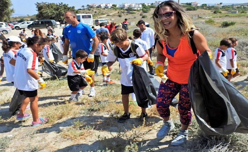 Germiyan Yalısı Sahili'ni pırıl pırıl yaptılar