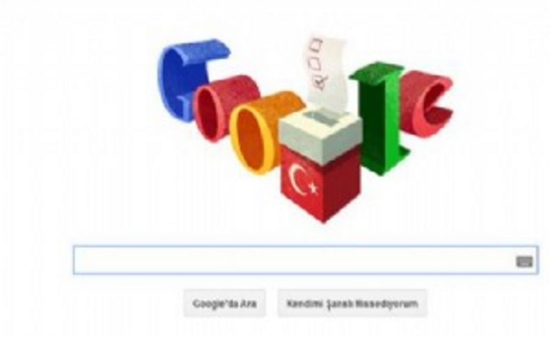 Google'dan yerel seçimler için doodle