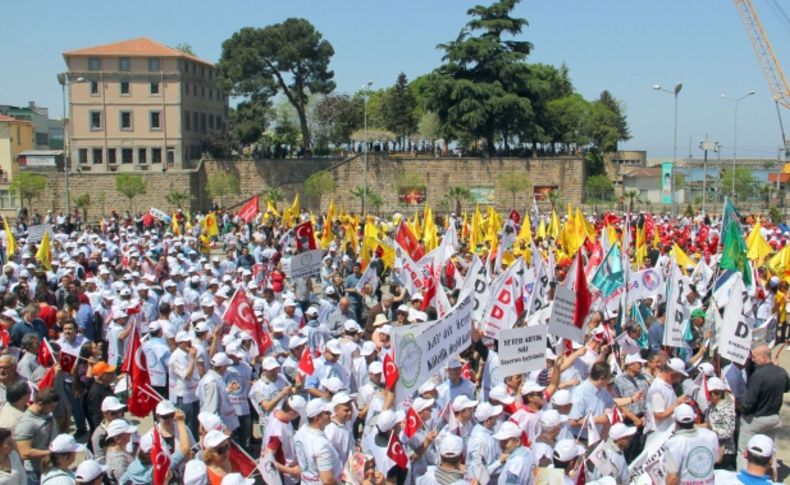 Giresun'da 1 Mayıs coşkuyla kutlandı