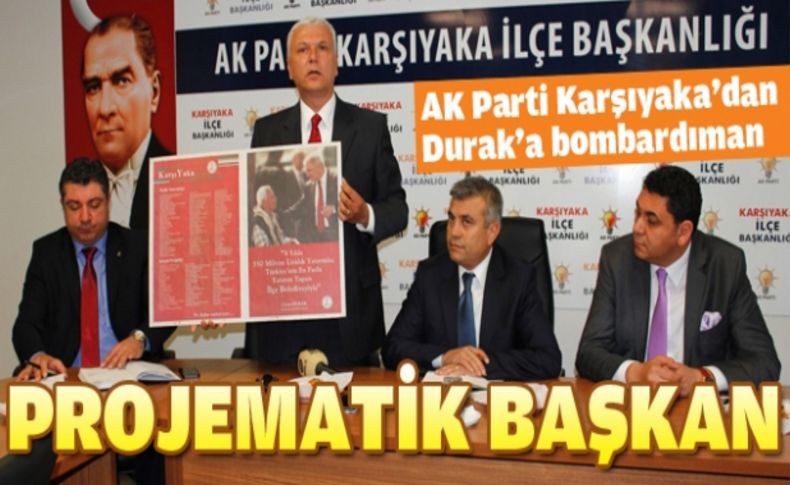 “Göstermelik projelerle Karşıyakalı’nın gözünü boyuyorlar”