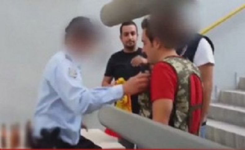 Polisleri şoke eden Göztepe taraftarı böyle yakalandı!