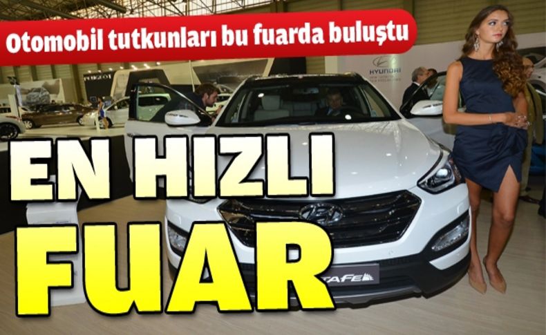 Göz kamaştıran otomobiller bu fuarda