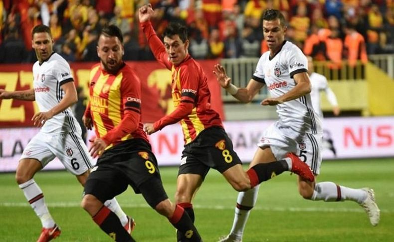 Göztepe, Beşiktaş'a karşı ilk peşinde