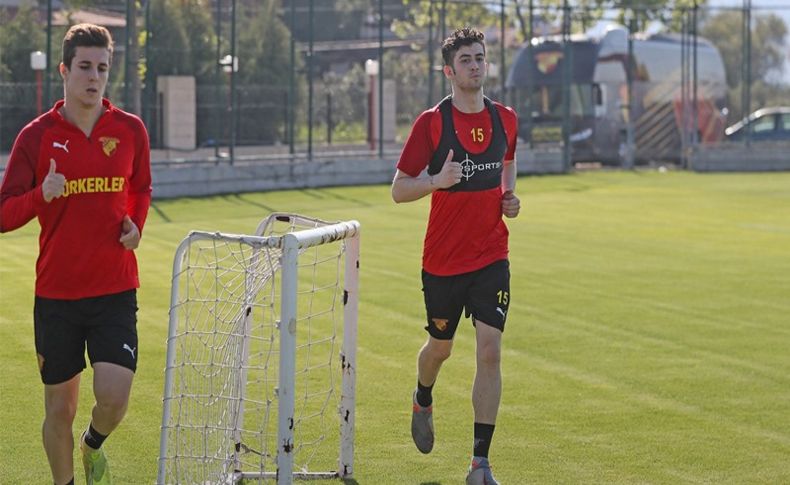 Göztepeli futbolcular gruplar halinde tesislerde çalışmaya başladı