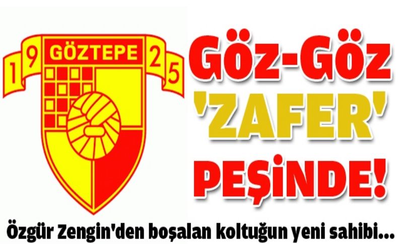 Göztepe Zafer Turan'a emanet