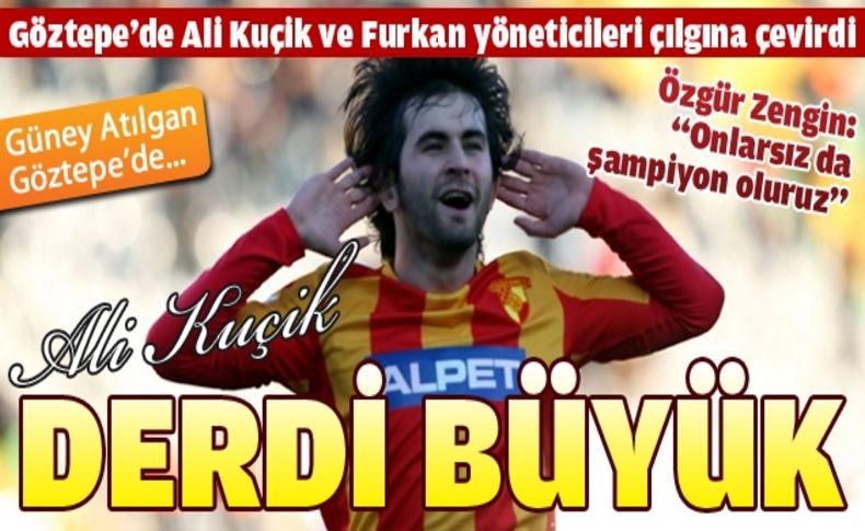 Göztepe'de Ali Kuçik ve Furkan çıldırttı