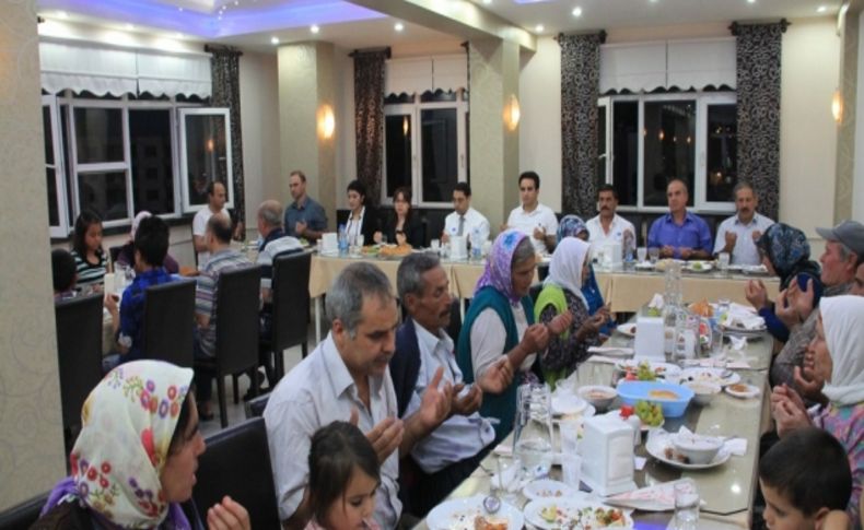 Gülnar'da şehit ve gazi yakınlarına iftar yemeği