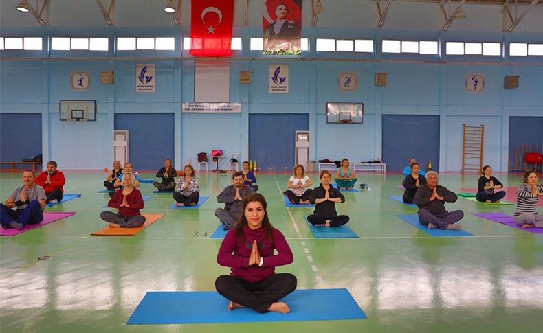 Güzelbahçe’de yoga farkı