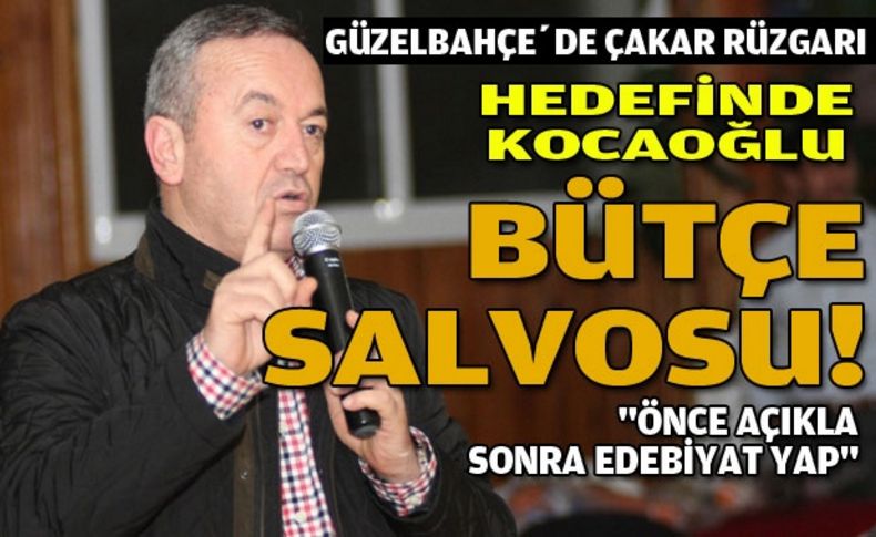 Güzelbahçe'de Çakar rüzgarı;Hedefte Kocaoğlu