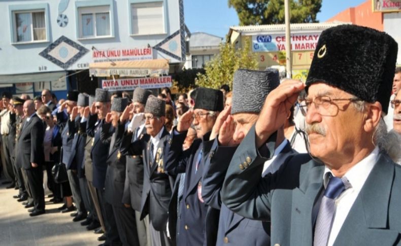 Güzelbahçe'de gaziler unutulmadı