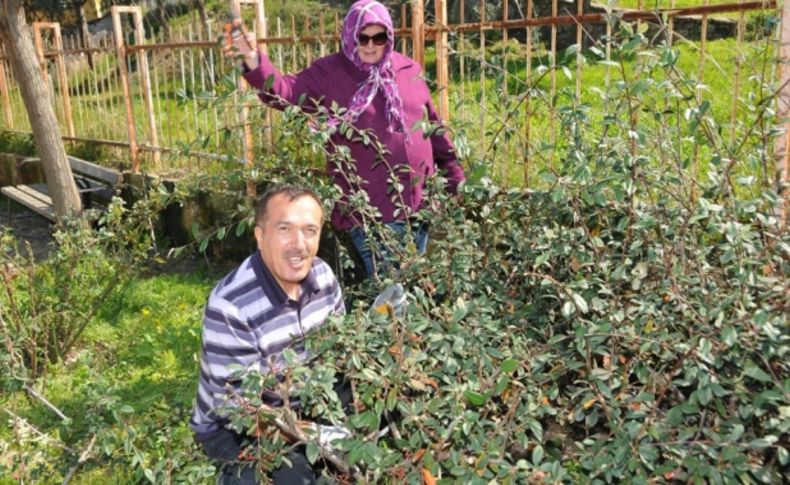 Güzelbahçe’de park ve bahçelerde bahçecilik eğitimi