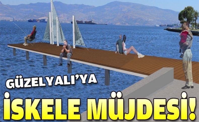 Güzelyalı sahiline 5 ahşap iskele geliyor