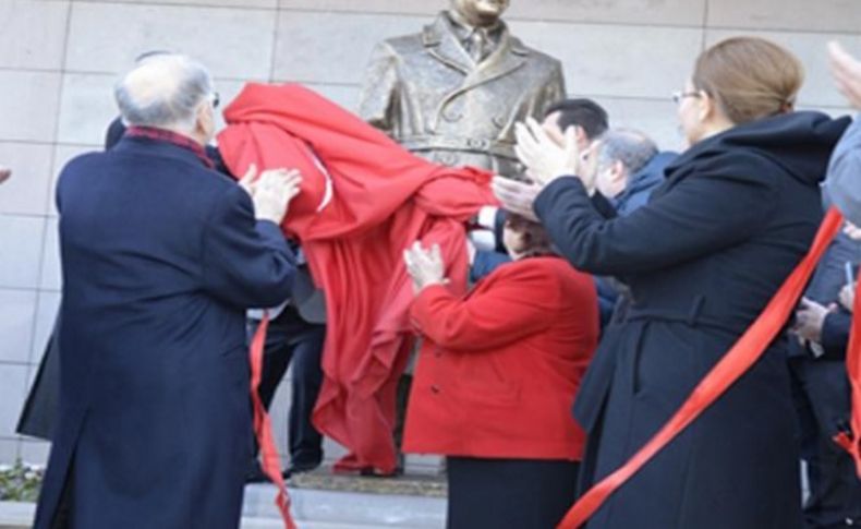 Hacizli Atatürk heykelini TBB aldı