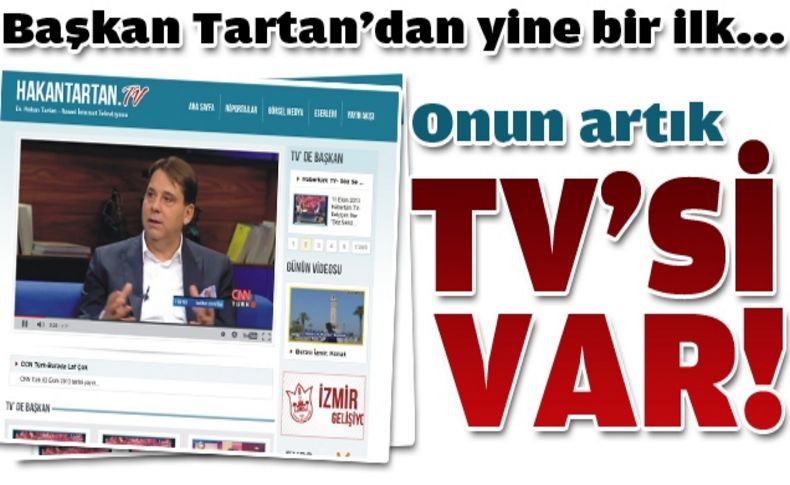 Tartan'dan bir ilk: hakantartan.tv yayında