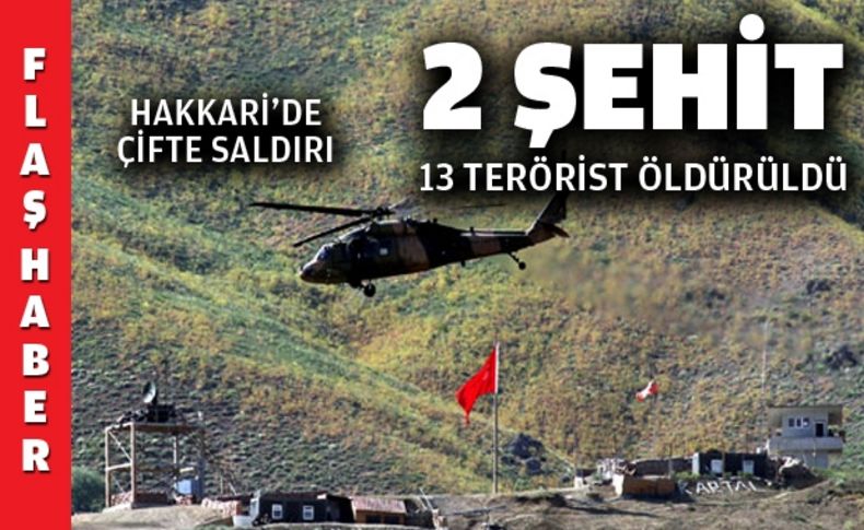 Hakkari'de çatışma: İki şehit