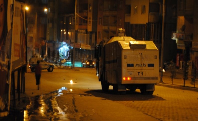 Hakkari'de izinsiz gösteri