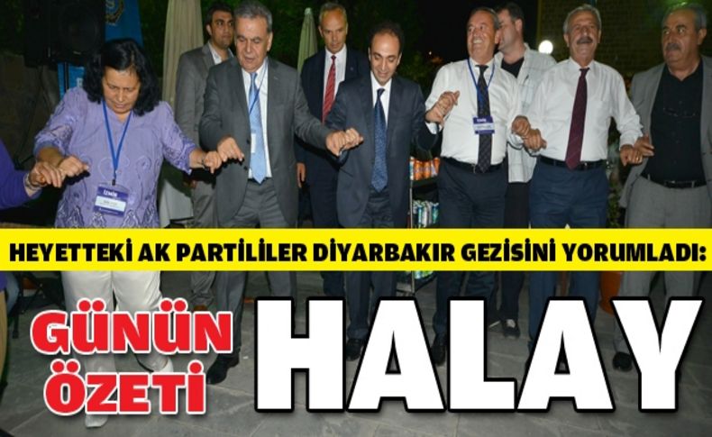 Heyetteki Ak PArtililer Diyarbakır çıkarmasını değerlendirdi