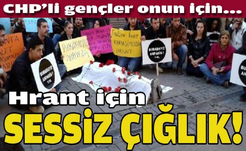 Hrant için sessiz çığlık