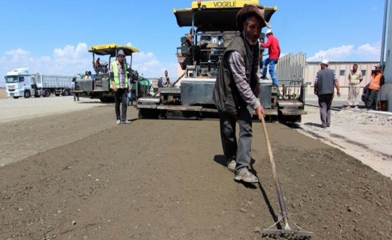 Hurdacılar Sitesi'nin asfalt yol çalışması tamamlandı