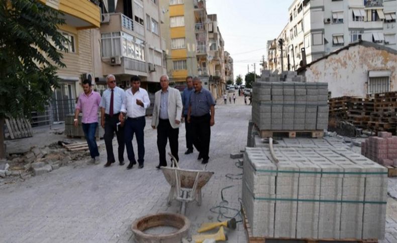 Karabağlar’da yol çalışmalarında son durum